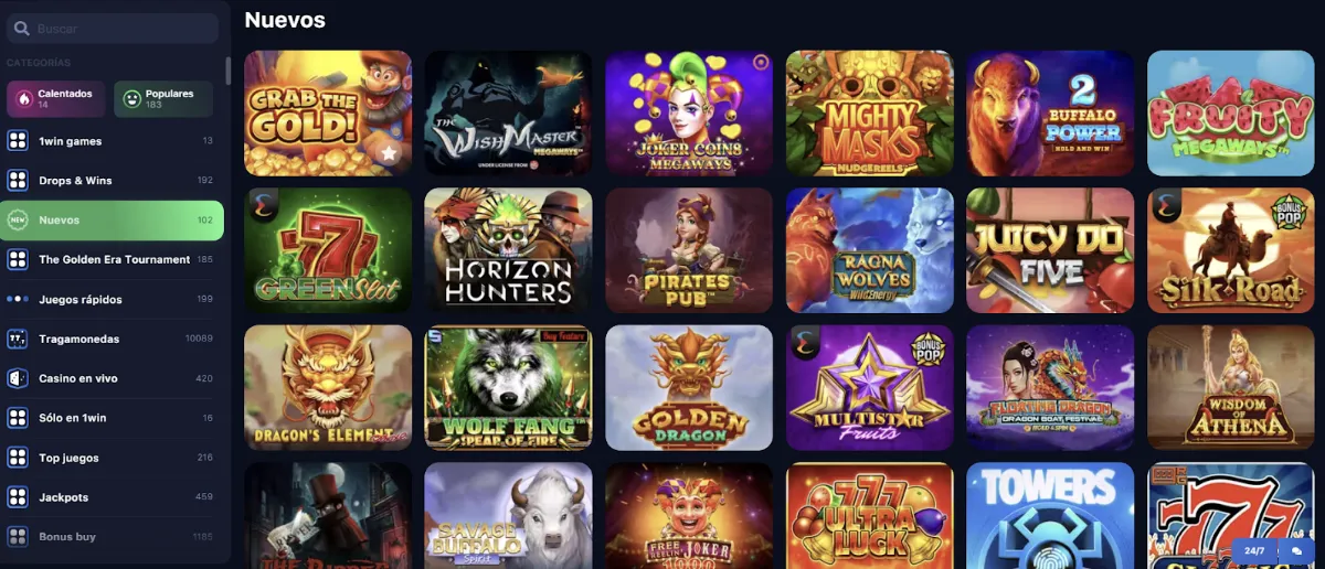 1win juegos