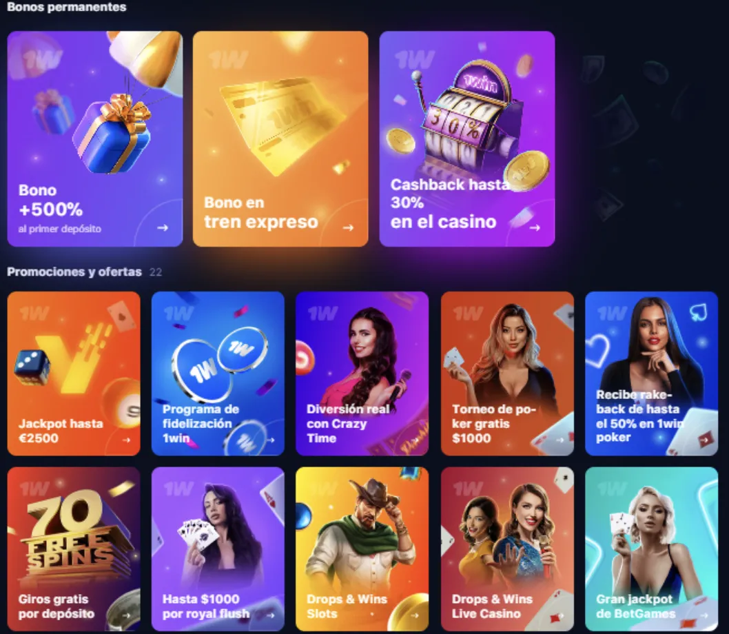 1win bonos 